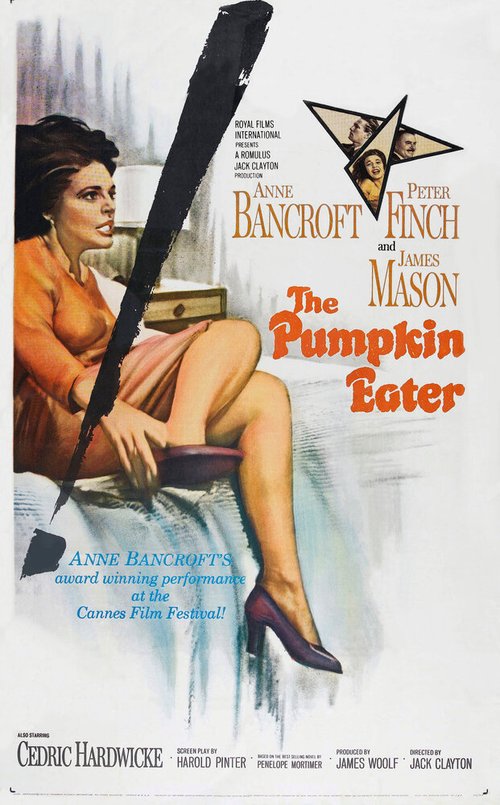Обложка (Постер) Пожиратель тыкв / The Pumpkin Eater (1964) SATRip Обложка (Постер) Пожиратель тыкв / The Pumpkin Eater (1964) SATRip