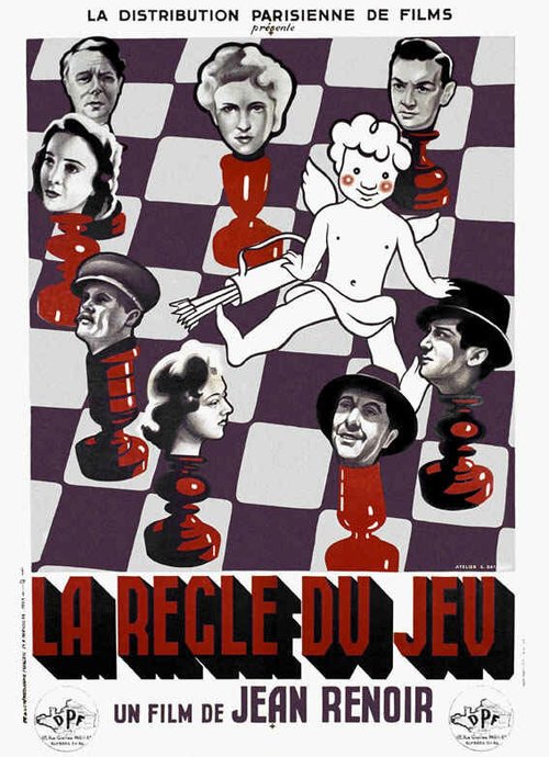 Обложка (Постер) Правила игры / La règle du jeu (1939) SATRip Обложка (Постер) Правила игры / La règle du jeu (1939) SATRip