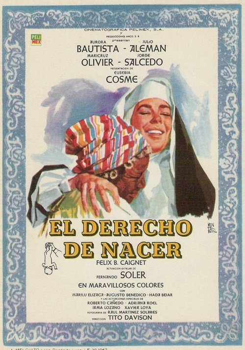 Обложка (Постер) Право на рождение / El derecho de nacer (1966) SATRip