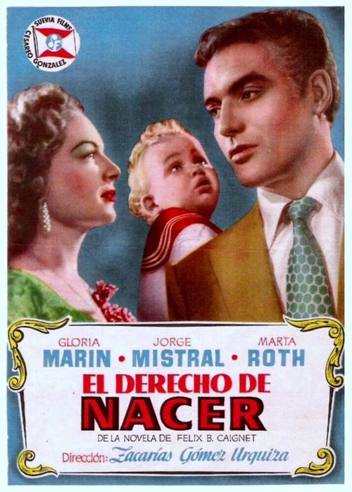 Обложка (Постер) Право на рождение / El derecho de nacer (1952) SATRip Обложка (Постер) Право на рождение / El derecho de nacer (1952) SATRip