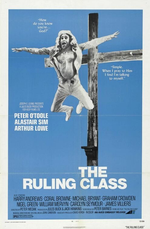 Обложка (Постер) Правящий класс / The Ruling Class (1972) SATRip Обложка (Постер) Правящий класс / The Ruling Class (1972) SATRip