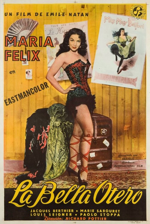 Обложка (Постер) Прекрасная возвышенность / La bella Otero (1954) SATRip