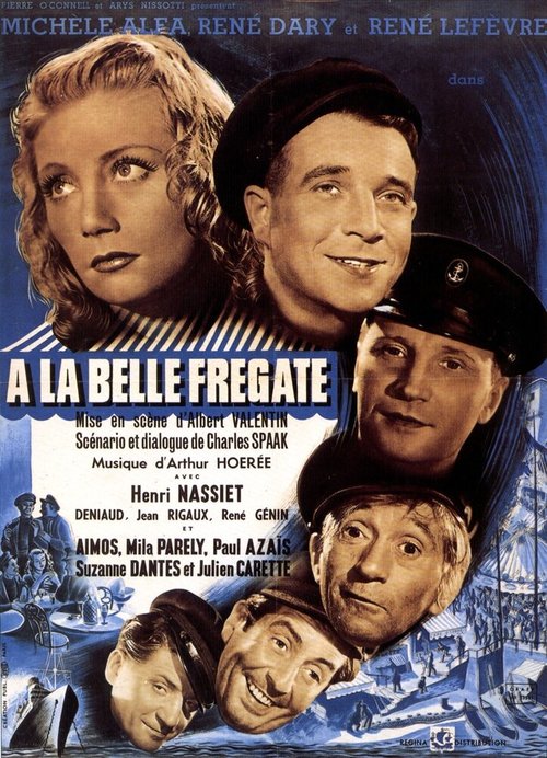 Обложка (Постер) Прекрасный фрегат / À la Belle frégate (1943) SATRip Обложка (Постер) Прекрасный фрегат / À la Belle frégate (1943) SATRip