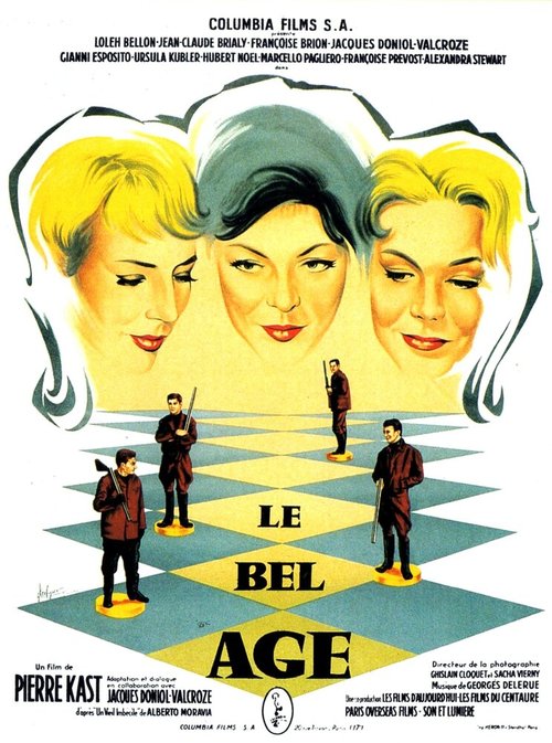 Обложка (Постер) Прекрасный возраст / Le bel âge (1960) SATRip Обложка (Постер) Прекрасный возраст / Le bel âge (1960) SATRip