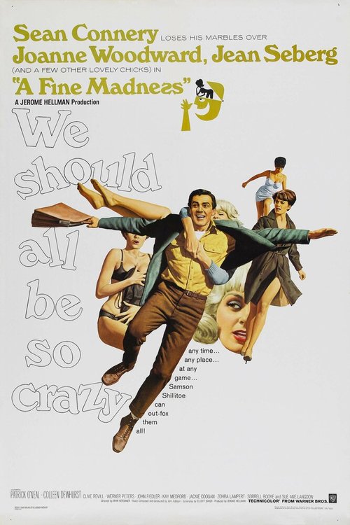 Обложка (Постер) Прекрасное безумие / A Fine Madness (1966) SATRip Обложка (Постер) Прекрасное безумие / A Fine Madness (1966) SATRip