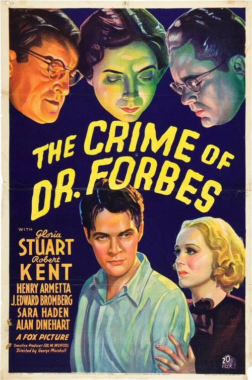 Обложка (Постер) Преступление доктора Форбса / The Crime of Dr. Forbes (1936) SATRip