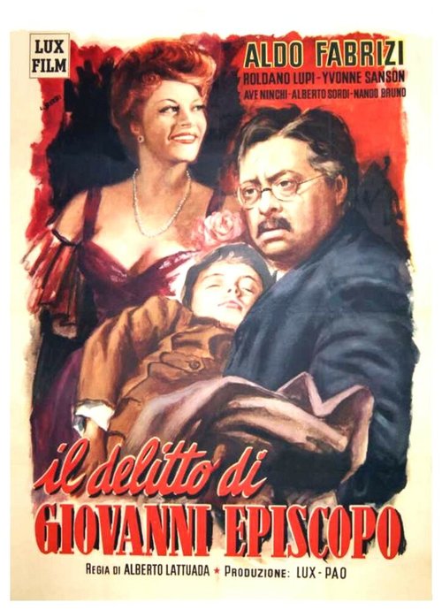 Обложка (Постер) Преступление Джованни Эпископо / Il delitto di Giovanni Episcopo (1947) SATRip