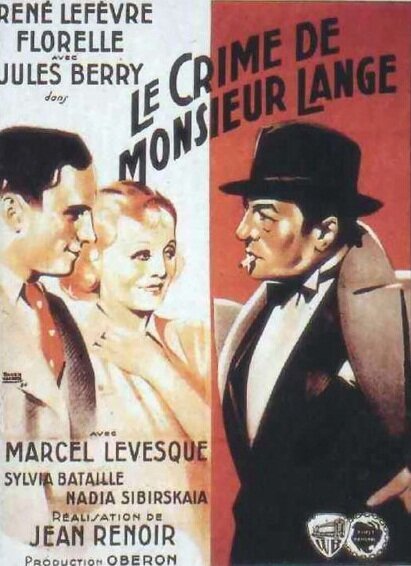 Обложка (Постер) Преступление господина Ланжа / Le crime de monsieur Lange (1935) SATRip