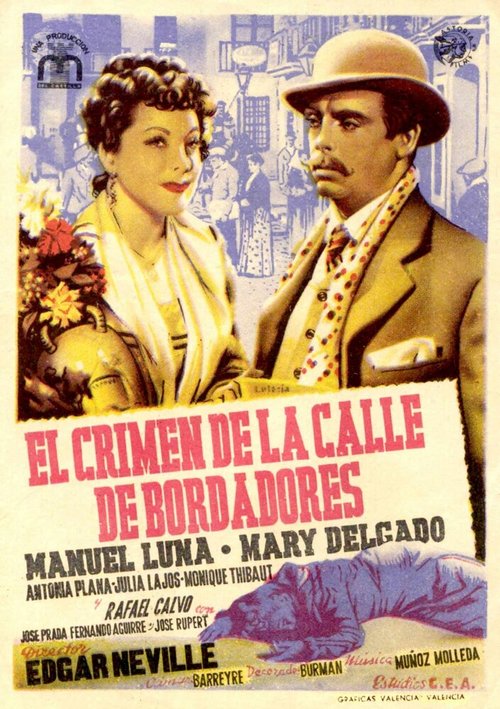 Обложка (Постер) Преступление на улице Бордадорес / El crimen de la calle de Bordadores (1946) SATRip Обложка (Постер) Преступление на улице Бордадорес / El crimen de la calle de Bordadores (1946) SATRip