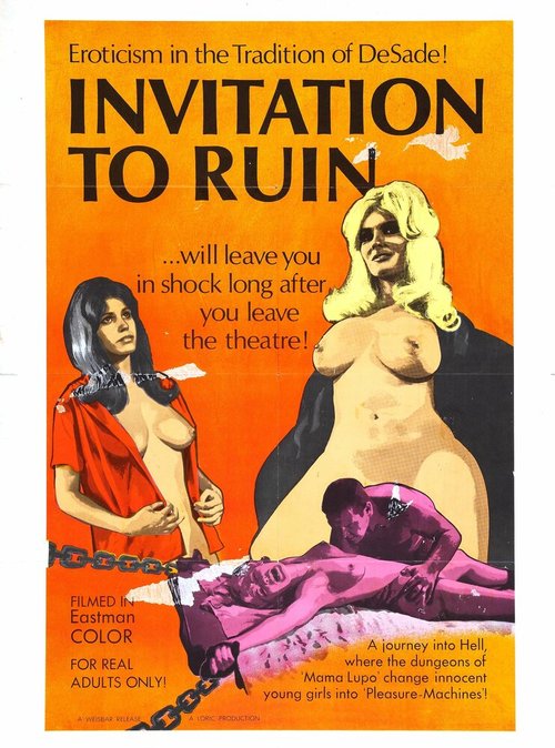 Обложка (Постер) Приглашение к разрушению / Invitation to Ruin (1968) SATRip Обложка (Постер) Приглашение к разрушению / Invitation to Ruin (1968) SATRip