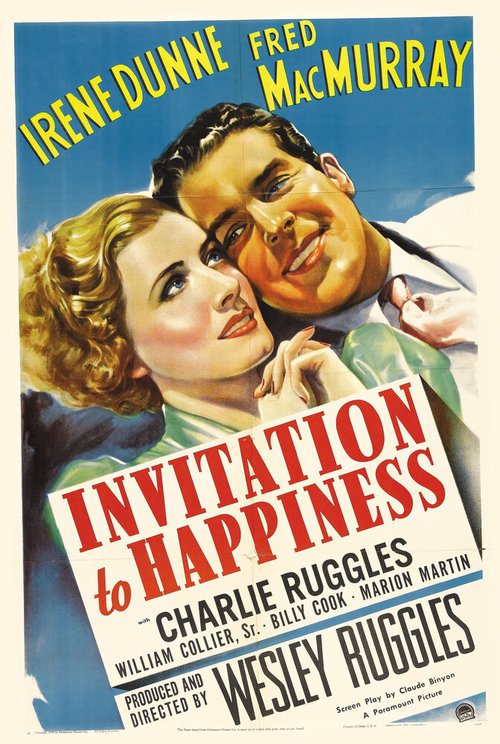 Обложка (Постер) Приглашение к счастью / Invitation to Happiness (1939) SATRip