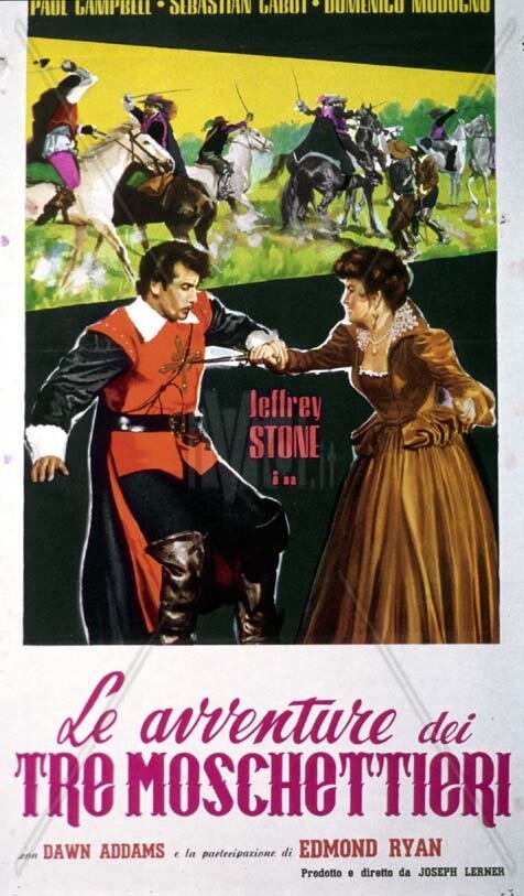 Обложка (Постер) Приключения трех мушкетеров / Le avventure dei tre moschettieri (1957) Обложка (Постер) Приключения трех мушкетеров / Le avventure dei tre moschettieri (1957)