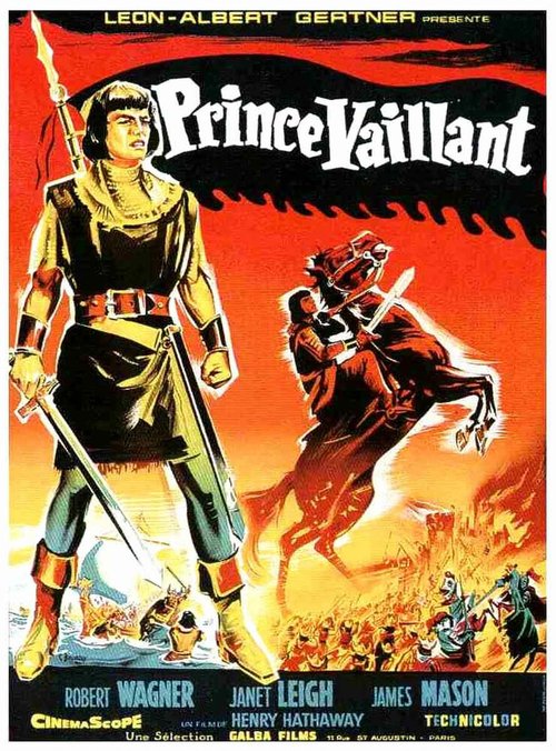 Обложка (Постер) Принц Валиант / Prince Valiant (1954) SATRip Обложка (Постер) Принц Валиант / Prince Valiant (1954) SATRip
