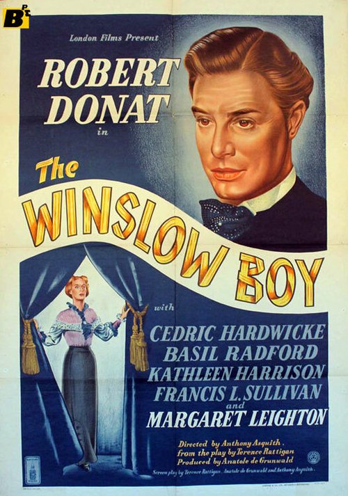 Обложка (Постер) Привлекательный мальчик / The Winslow Boy (1948) SATRip Обложка (Постер) Привлекательный мальчик / The Winslow Boy (1948) SATRip