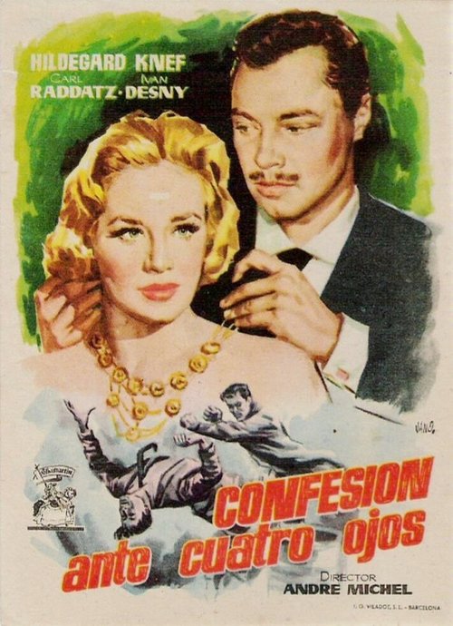 Обложка (Постер) Признание с глазу на глаз / Geständnis unter vier Augen (1954) SATRip