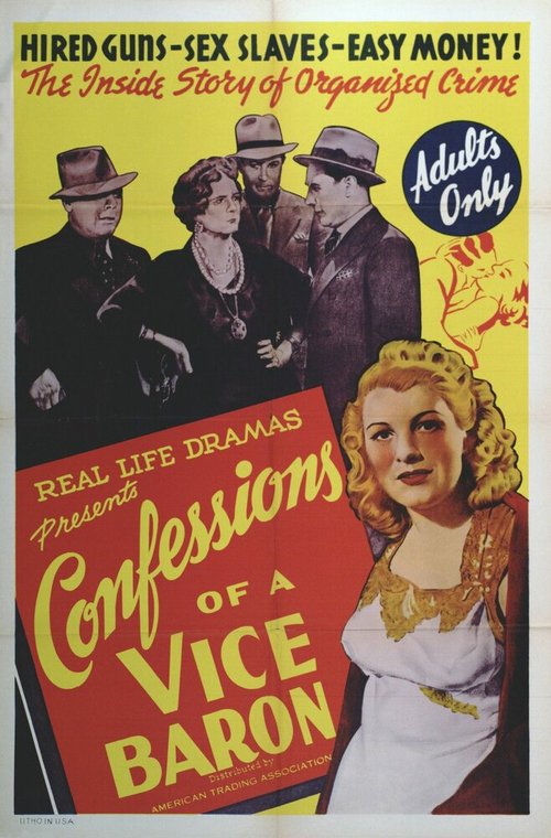 Обложка (Постер) Признания порочного барона / Confessions of a Vice Baron (1943) SATRip Обложка (Постер) Признания порочного барона / Confessions of a Vice Baron (1943) SATRip