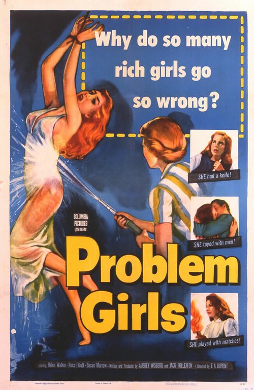 Обложка (Постер) Problem Girls (1953) SATRip Обложка (Постер) Problem Girls (1953) SATRip