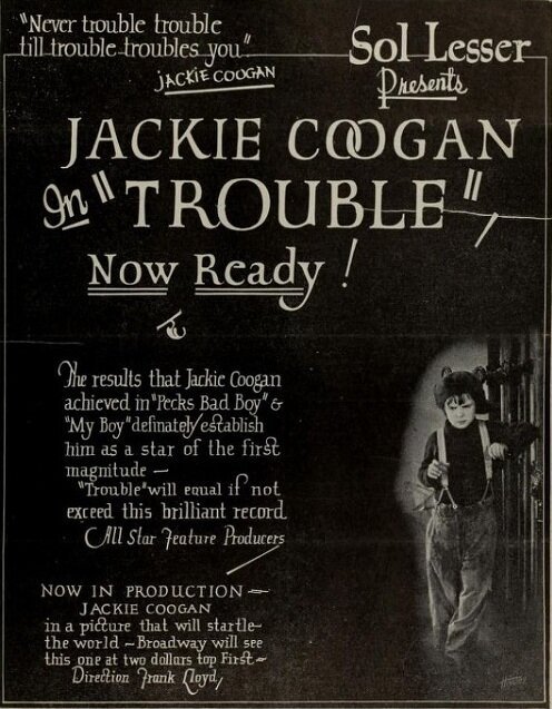 Обложка (Постер) Проблема / Trouble (1922) 