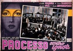 Обложка (Постер) Processo contro ignoti (1954) SATRip