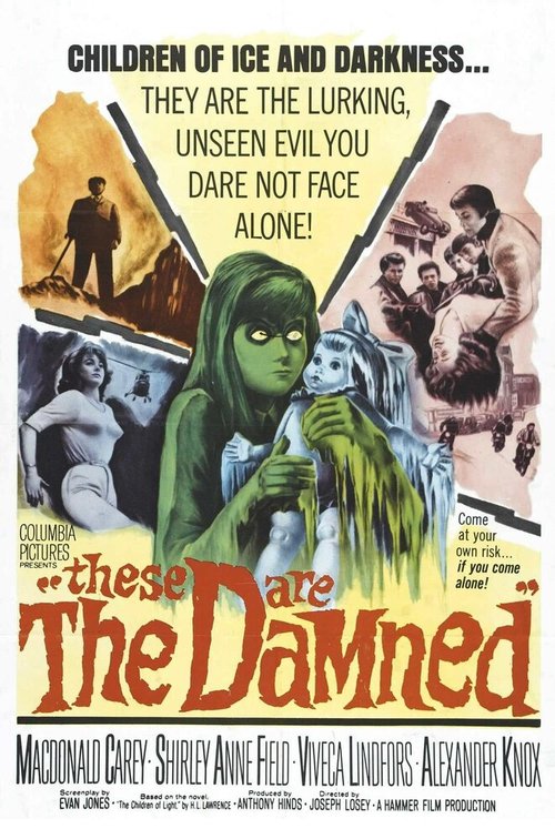 Обложка (Постер) Проклятые / The Damned (1962) SATRip Обложка (Постер) Проклятые / The Damned (1962) SATRip