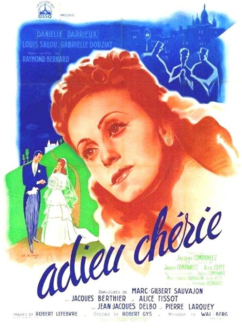 Обложка (Постер) Прощай, дорогая / Adieu chérie (1946) SATRip Обложка (Постер) Прощай, дорогая / Adieu chérie (1946) SATRip
