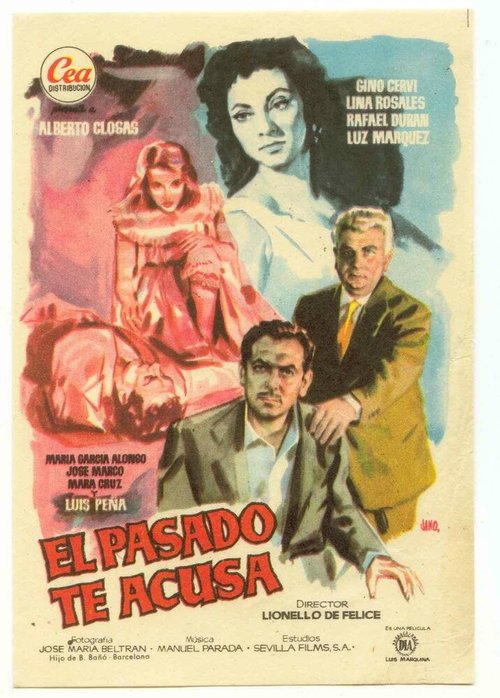 Обложка (Постер) Прошлое обвиняет / El pasado te acusa (1958) SATRip Обложка (Постер) Прошлое обвиняет / El pasado te acusa (1958) SATRip