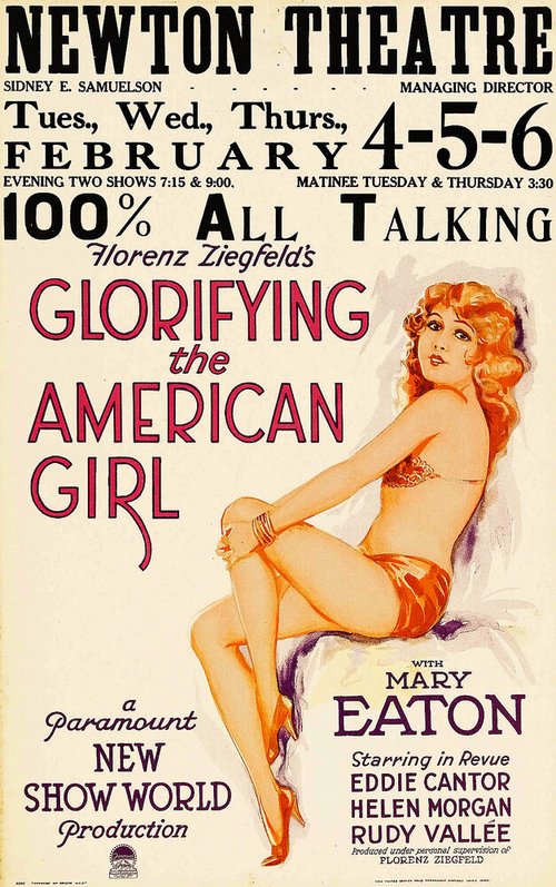 Обложка (Постер) Прославляя американскую девушку / Glorifying the American Girl (1929) SATRip
