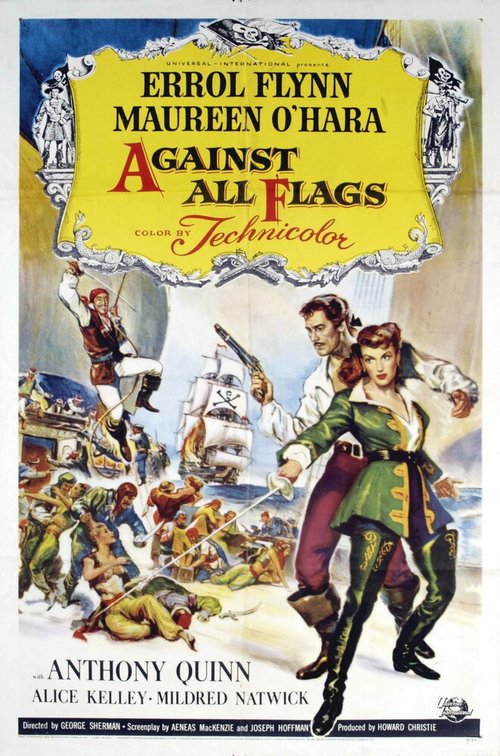 Обложка (Постер) Против всех врагов / Against All Flags (1952) SATRip Обложка (Постер) Против всех врагов / Against All Flags (1952) SATRip