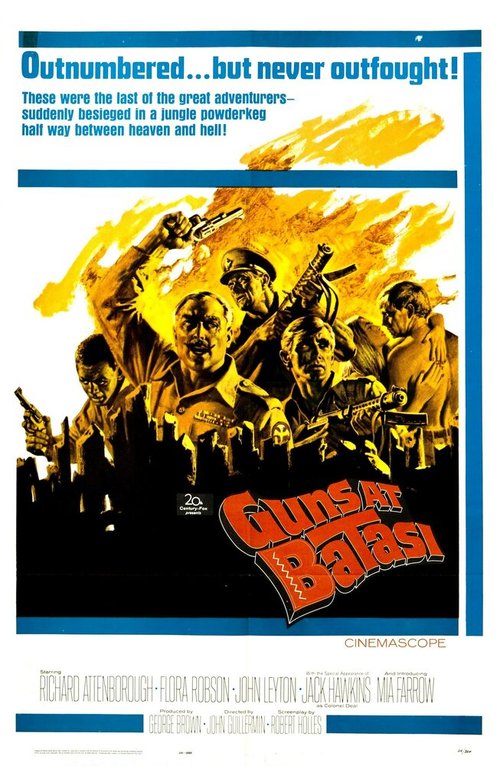 Обложка (Постер) Пушки при Батаси / Guns at Batasi (1964) SATRip Обложка (Постер) Пушки при Батаси / Guns at Batasi (1964) SATRip