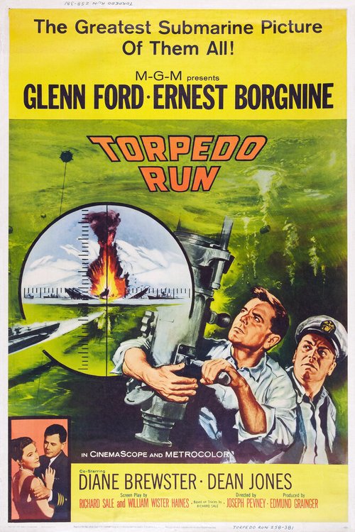 Обложка (Постер) Пуск торпеды / Torpedo Run (1958) SATRip Обложка (Постер) Пуск торпеды / Torpedo Run (1958) SATRip