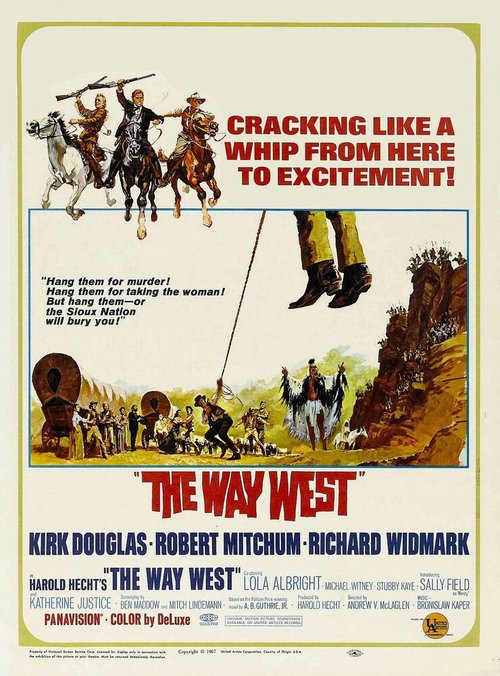 Обложка (Постер) Путь на Запад / The Way West (1967) SATRip Обложка (Постер) Путь на Запад / The Way West (1967) SATRip