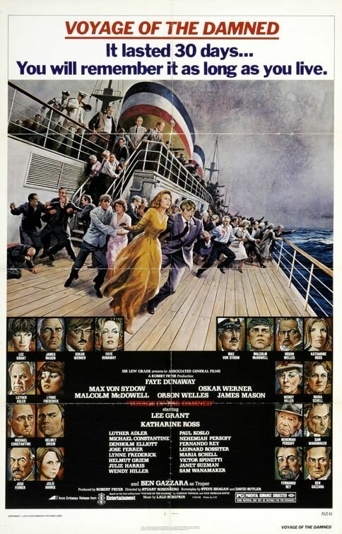 Обложка (Постер) Путешествие отверженных / Voyage of the Damned (1976) SATRip