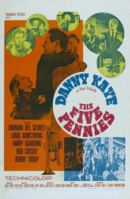 Обложка (Постер) Пять пенни / The Five Pennies (1959) SATRip Обложка (Постер) Пять пенни / The Five Pennies (1959) SATRip