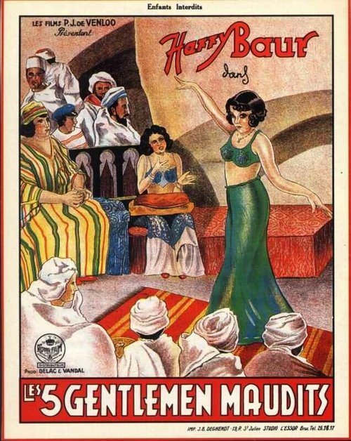 Обложка (Постер) Пять проклятых джентльменов / Les cinq gentlemen maudits (1931) SATRip
