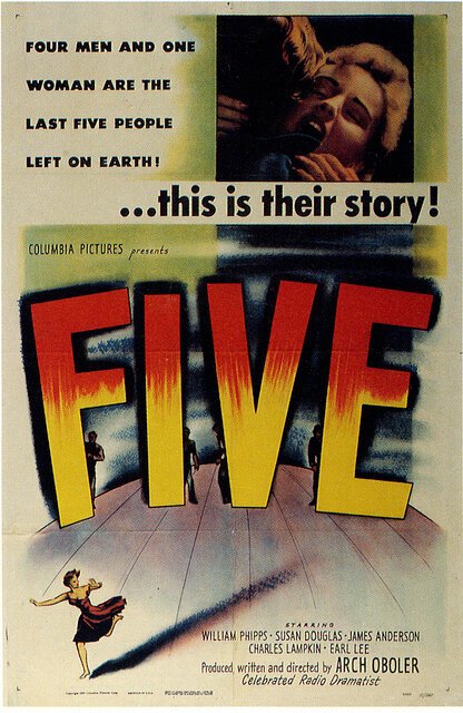 Обложка (Постер) Пять / Five (1951) SATRip Обложка (Постер) Пять / Five (1951) SATRip