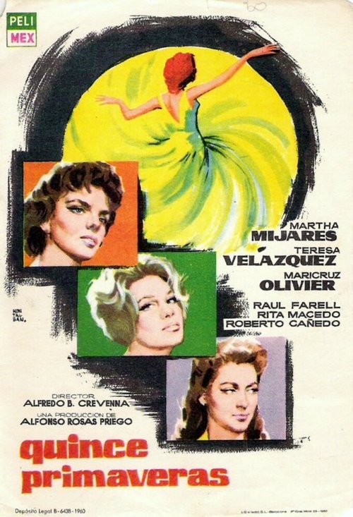 Обложка (Постер) Пятнадцатилетняя / Quinceañera (1960) SATRip Обложка (Постер) Пятнадцатилетняя / Quinceañera (1960) SATRip