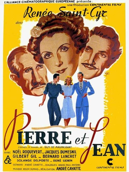 Обложка (Постер) Пьер и Жан / Pierre et Jean (1943) SATRip Обложка (Постер) Пьер и Жан / Pierre et Jean (1943) SATRip