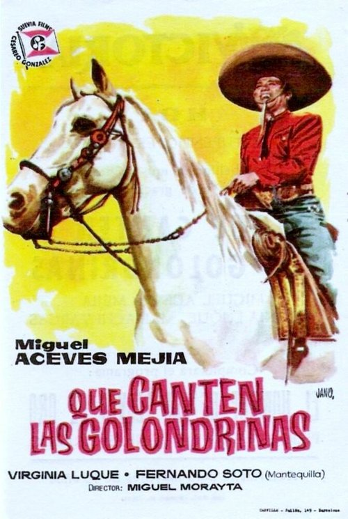 Обложка (Постер) Que me toquen las golondrinas (1957) Обложка (Постер) Que me toquen las golondrinas (1957)