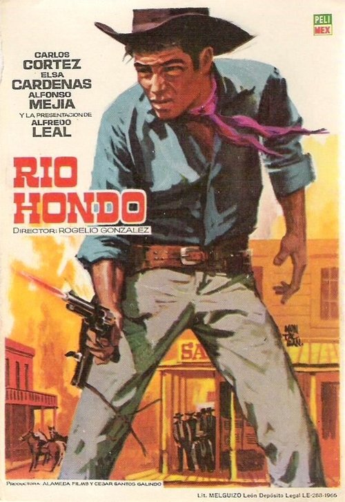 Обложка (Постер) Río Hondo (1965) SATRip Обложка (Постер) Río Hondo (1965) SATRip