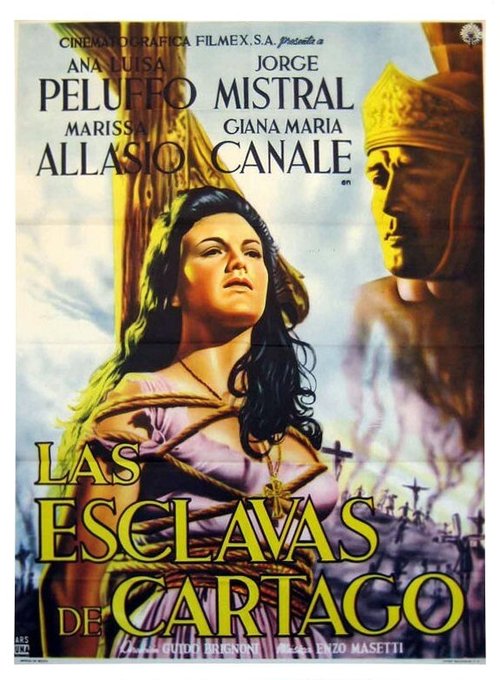 Обложка (Постер) Рабы Карфагена / Le schiave di Cartagine (1956) SATRip Обложка (Постер) Рабы Карфагена / Le schiave di Cartagine (1956) SATRip