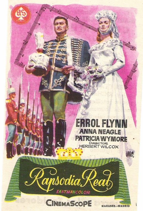 Обложка (Постер) Рапсодия короля / King's Rhapsody (1955) SATRip Обложка (Постер) Рапсодия короля / King's Rhapsody (1955) SATRip