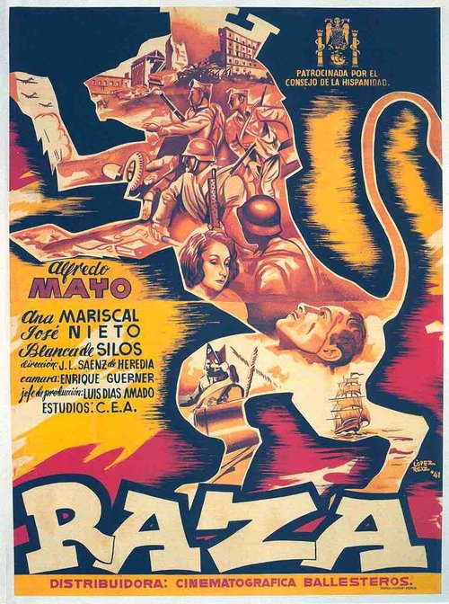 Обложка (Постер) Раса / Raza (1942) SATRip Обложка (Постер) Раса / Raza (1942) SATRip