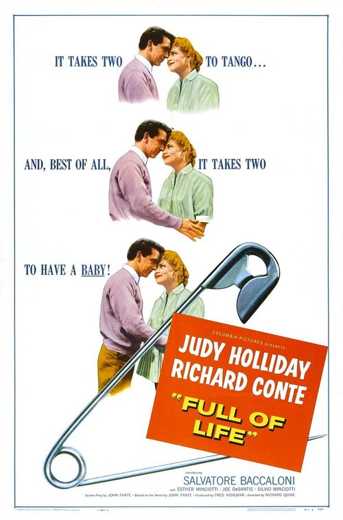 Обложка (Постер) Расцвет жизни / Full of Life (1956) SATRip Обложка (Постер) Расцвет жизни / Full of Life (1956) SATRip