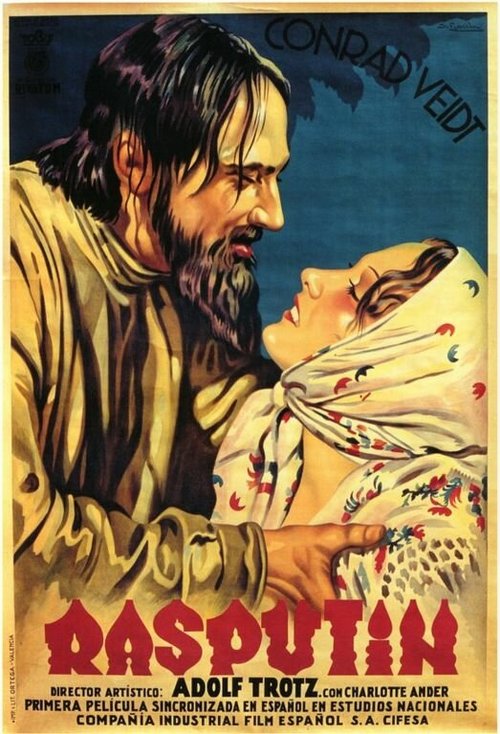 Обложка (Постер) Распутин: Демон женщин / Rasputin, Dämon der Frauen (1932) SATRip