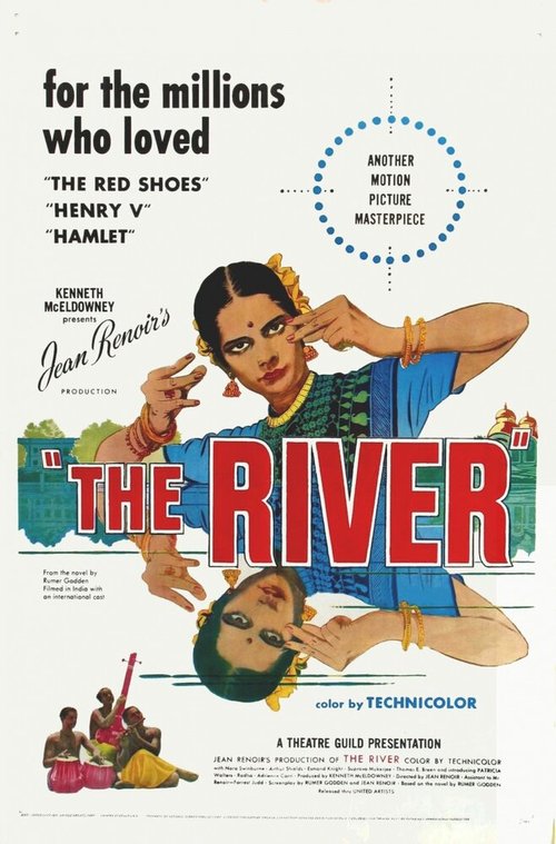 Обложка (Постер) Река / The River (1951) SATRip Обложка (Постер) Река / The River (1951) SATRip