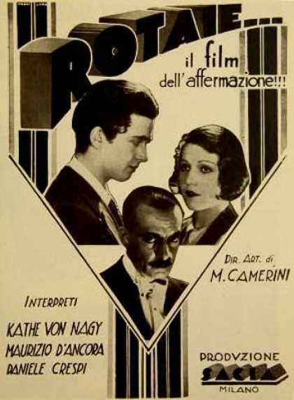 Обложка (Постер) Рельсы / Rotaie (1931) SATRip