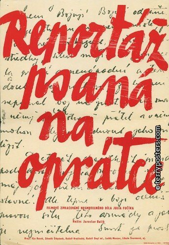 Обложка (Постер) Репортаж с петлей на шее / Reportáz psaná na oprátce (1962) SATRip Обложка (Постер) Репортаж с петлей на шее / Reportáz psaná na oprátce (1962) SATRip