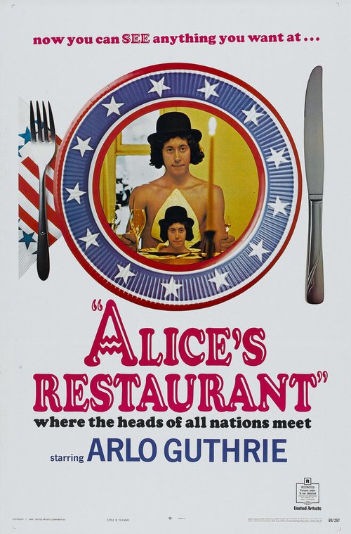 Обложка (Постер) Ресторан Элис / Alice's Restaurant (1969) SATRip Обложка (Постер) Ресторан Элис / Alice's Restaurant (1969) SATRip