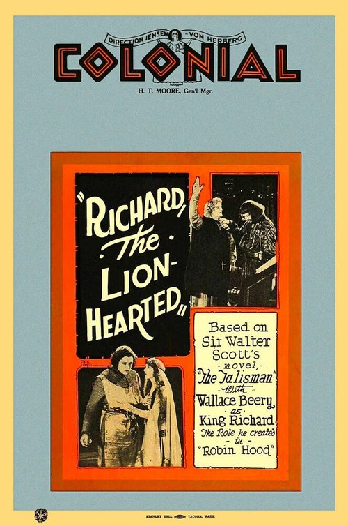 Обложка (Постер) Ричард Львиное Сердце / Richard the Lion-Hearted (1923) SATRip