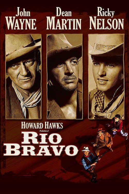 Обложка (Постер) Рио Браво / Rio Bravo (1958) SATRip